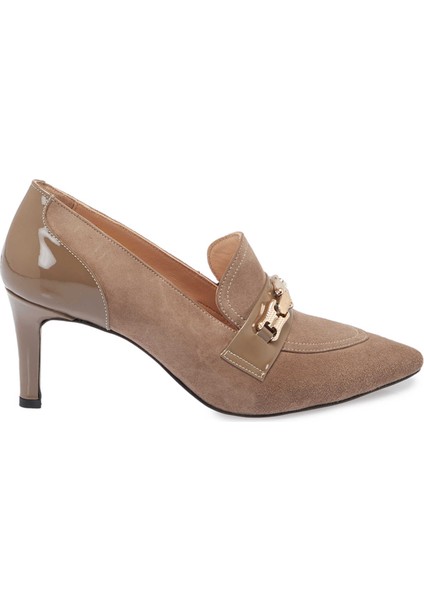 Vizon Hakiki Süet Deri Kadın Stiletto - K24S1AY67515-A02 modelleri