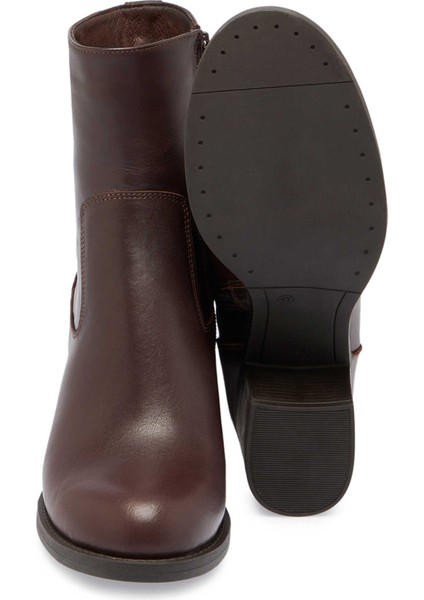 Kahve Hakiki Deri Kadın Klasik Bot - K24K1BT67528-A24 fırsatları