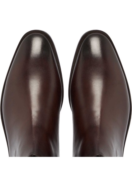 Kahve Hakiki Deri Erkek Klasik Bot - E24K1BT57115-B90 indirimleri