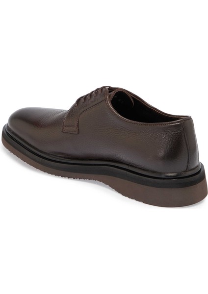 Kahve Hakiki Deri Erkek Klasik Ayakkabı - E24S1AY57045-A24 fiyatları