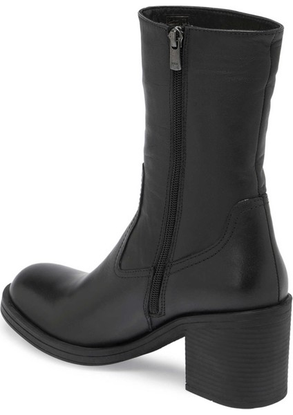 Siyah Hakiki Deri Kadın Klasik Bot - K24K1BT67551-A23 fiyatları