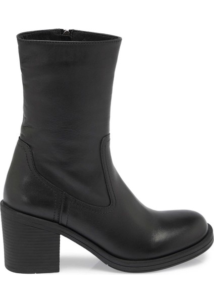 Siyah Hakiki Deri Kadın Klasik Bot - K24K1BT67551-A23 modelleri