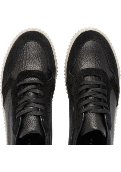 Siyah Hakiki Süet Deri Kadın Sneaker - K24S1AY67594-A01 indirimleri