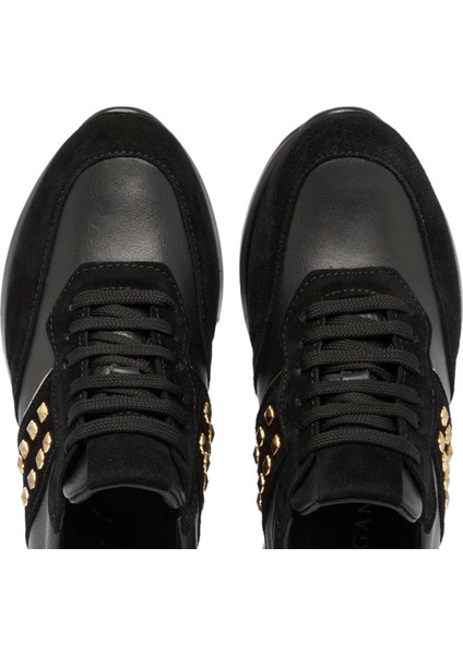 Siyah Hakiki Deri Kadın Sneaker - K24S1AY67721-A23 indirimleri