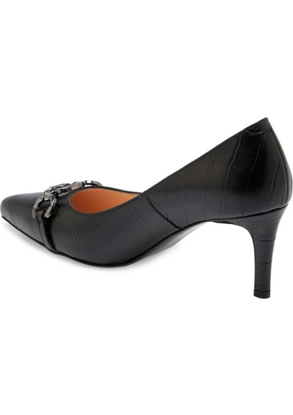 Siyah Hakiki Deri Kadın Stiletto - K24S1AY67605-H44 fiyatları