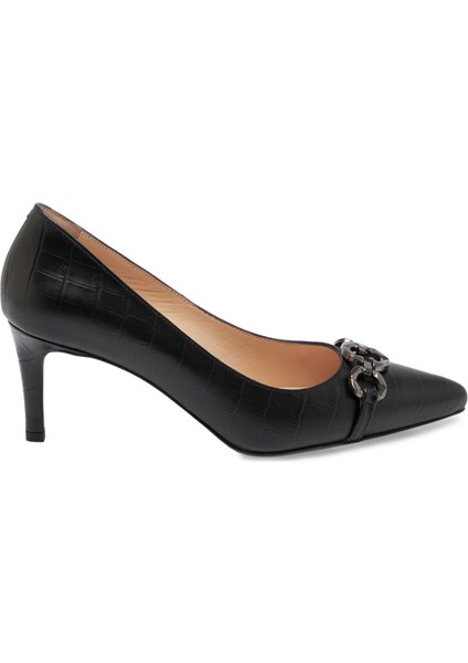 Siyah Hakiki Deri Kadın Stiletto - K24S1AY67605-H44 modelleri