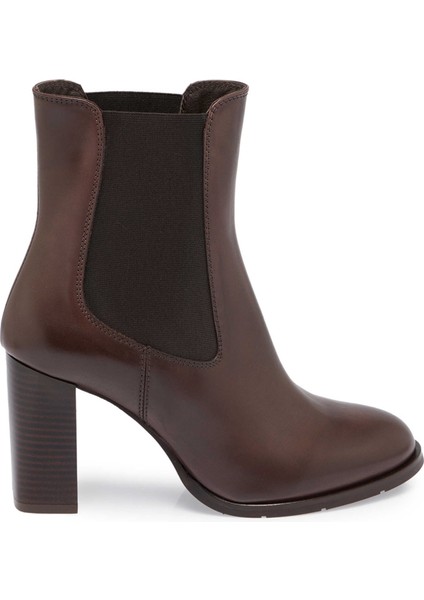 Kahve Hakiki Deri Kadın Klasik Bot - K24K1BT67651-A24 modelleri