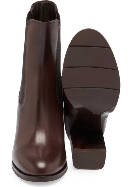 Kahve Hakiki Deri Kadın Klasik Bot - K24K1BT67651-A24 fırsatları