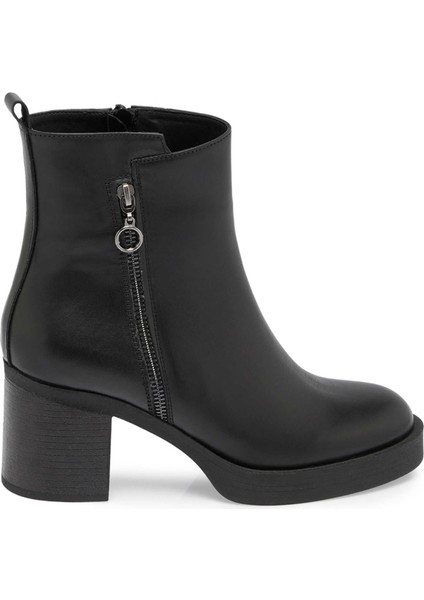 Siyah Hakiki Deri Kadın Klasik Bot - K24K1BT67627-A23 modelleri