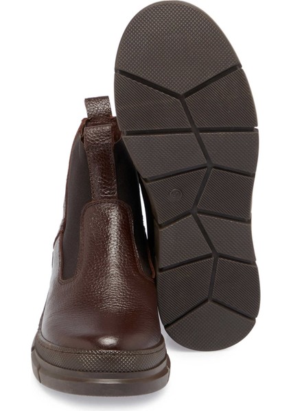 Kahve Hakiki Deri Kadın Casual Bot - K24K1BT67685-A42 fırsatları