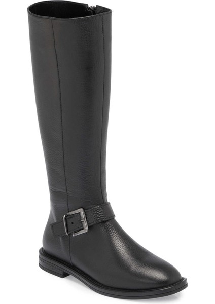 Siyah Hakiki Deri Kadın Klasik Çizme - K24K1CM67681-A41