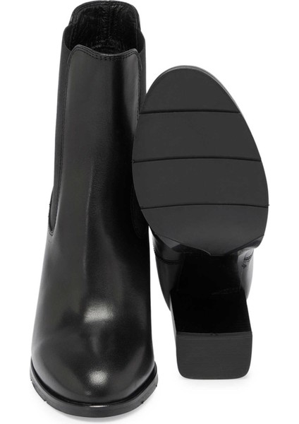 Siyah Hakiki Deri Kadın Klasik Bot - K24K1BT67651-A23 fırsatları