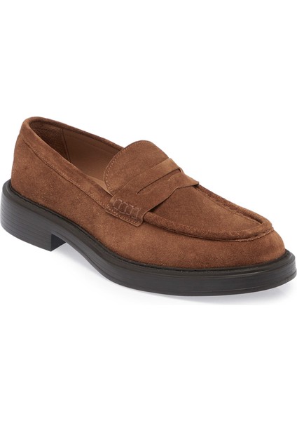 Taba Hakiki Deri Erkek Casual Ayakkabı - E24S1AY57041-K59