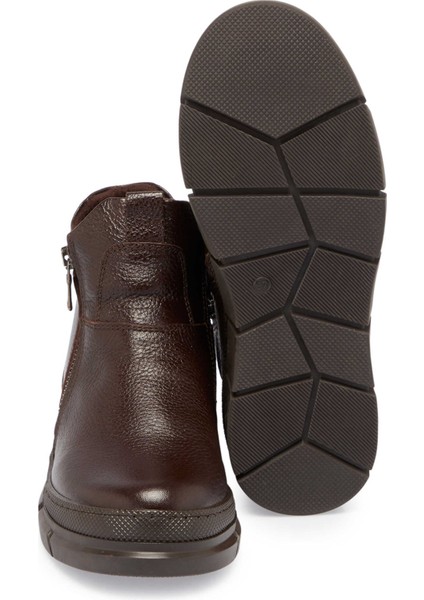 Kahve Hakiki Deri Kadın Casual Bot - K24K1BT67684-A42 fırsatları