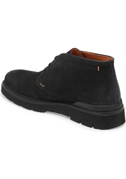 Siyah Hakiki Nubuk Deri Erkek Casual Bot - E24K1BT57014-A64 fiyatları