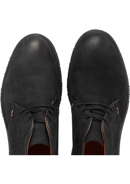Siyah Hakiki Nubuk Deri Erkek Casual Bot - E24K1BT57014-A64 indirimleri