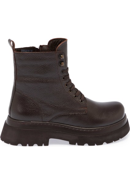 Kahve Hakiki Deri Kadın Casual Bot - K24K1BT67583-A42 modelleri