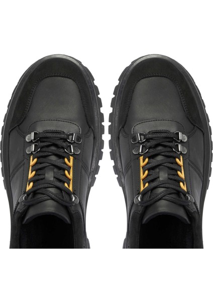 Siyah Hakiki Deri Erkek Sneaker - E24S1AY57100-A23 indirimleri