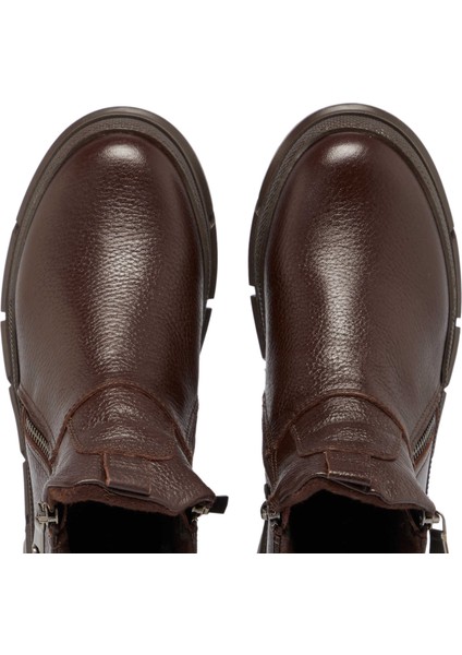 Kahve Hakiki Deri Kadın Casual Bot - K24K1BT67684-A42 indirimleri