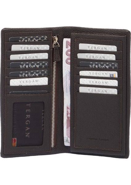 Kahve Hakiki Deri Erkek Cüzdan - S1CE00001631-U5H fiyatları