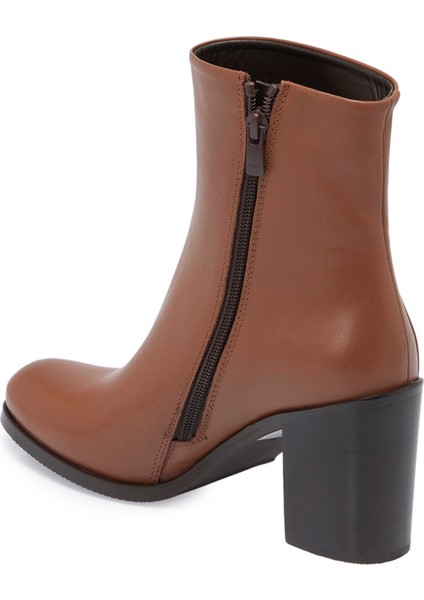 Kahve Hakiki Deri Kadın Klasik Bot - K24K1BT67649-G36 fiyatları