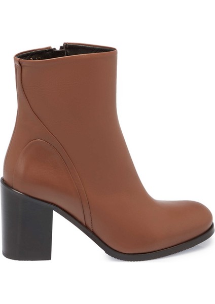 Kahve Hakiki Deri Kadın Klasik Bot - K24K1BT67649-G36 modelleri