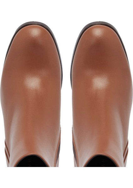 Kahve Hakiki Deri Kadın Klasik Bot - K24K1BT67649-G36 indirimleri