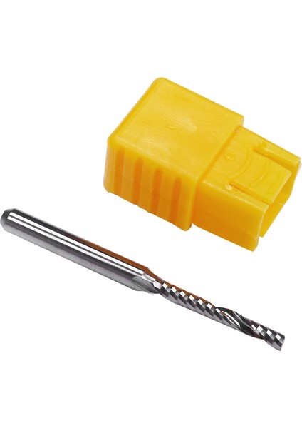5x 2mm x 15MM Karbür Tek Flüt Spiral Uçlu Değirmen Cnc Router Bit (Yurt Dışından) fırsatları