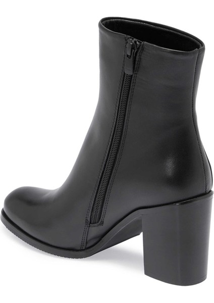 Siyah Hakiki Deri Kadın Klasik Bot - K24K1BT67649-A23 fiyatları
