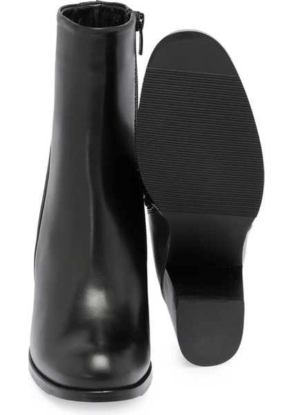 Siyah Hakiki Deri Kadın Klasik Bot - K24K1BT67649-A23 fırsatları