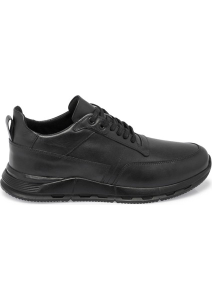 Siyah Hakiki Deri Erkek Sneaker - E24S1AY57097-A23 modelleri