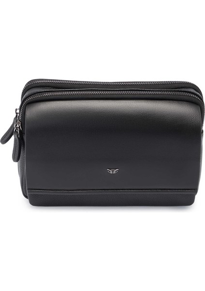 Siyah Hakiki Deri Erkek Portföy Çantası - S1PC00021529-C3J