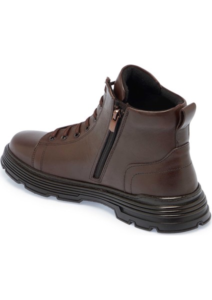 Kahve Hakiki Deri Erkek Bot - E24K1BT57264-A24 fiyatları