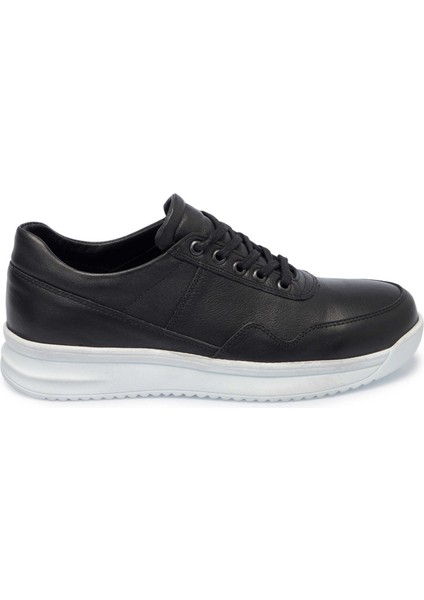 Siyah Hakiki Deri Erkek Sneaker - E25I1AY57305-A23 modelleri