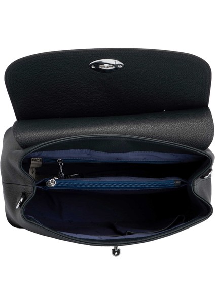 Lacivert Hakiki Deri Kadın El Çantası - S25Y1BC79121-A38 fırsatları