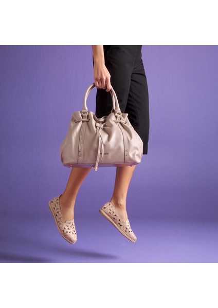 Vizon Hakiki Deri Kadın El Çantası - S24K1BC80381-S08
