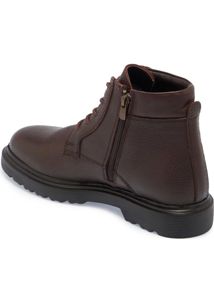 Kahve Hakiki Deri Erkek Casual Bot - E24K1BT57037-A42 fiyatları