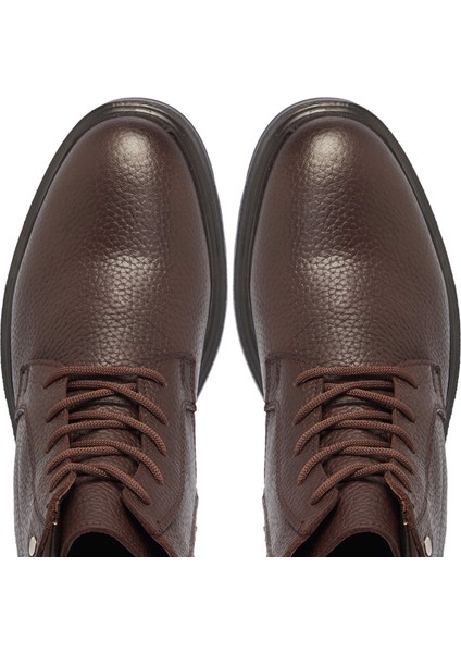 Kahve Hakiki Deri Erkek Casual Bot - E24K1BT57037-A42 indirimleri