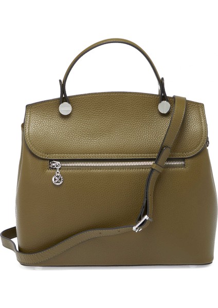 Yeşil Hakiki Deri Kadın El Çantası - S25Y1BC79121-T7N modelleri