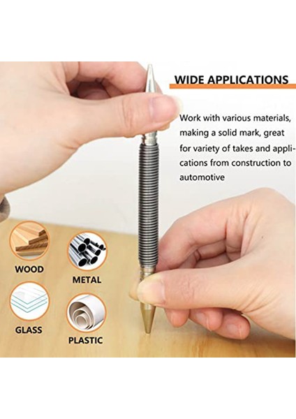 Çift Kafalı Kombinasyon Çivi Yerleştirici-2 x Çift Kafalı Çivi Yerleştirici-Gösterildiği Gibi (Yurt Dışından) fırsatları