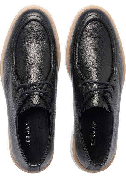 Siyah Hakiki Deri Kadın Casual Ayakkabı - K25I1AY68033-A23 indirimleri