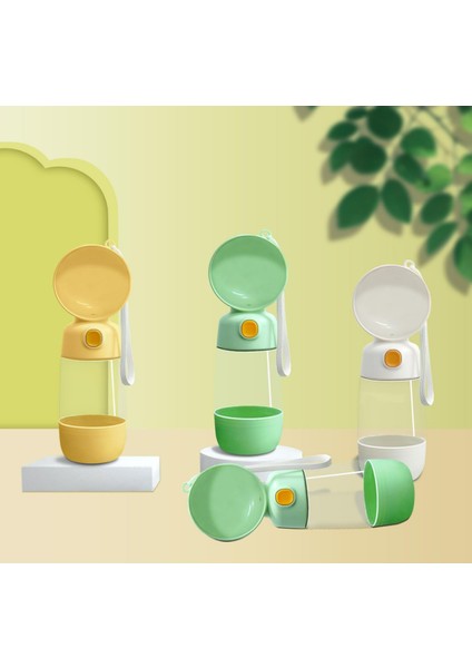 Taşınabilir Evcil Hayvan Mama Hazneli Su Matarası indirimleri