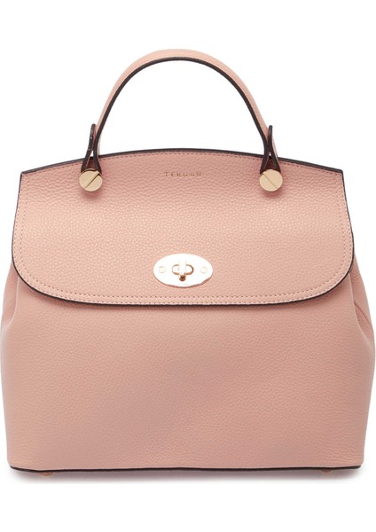 Pudra Hakiki Deri Kadın El Çantası - S25Y1BC79121-S94