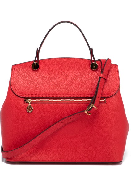 Kırmızı Hakiki Deri Kadın El Çantası - S25Y1BC79121-B68 modelleri