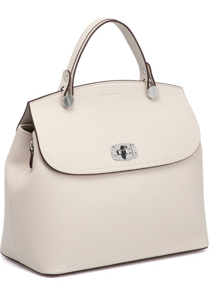 Bej Hakiki Deri Kadın El Çantası - S25Y1BC79121-B19 fiyatları