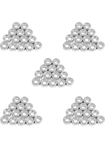 50X Alüminyum Sütun Düz Conta Burçı Boyasal 6mm Alüminyum Burç Alüminyum Bariyeri 3D Yazıcı Aksesuarları Openbuilds Için (Yurt Dışından)