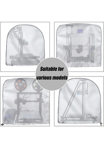 3D Yazıcı Koruyucu Kapak Evrensel Su Geçirmez Toz Geçirmez Yazıcı Kapağı 3D Yazıcı Evrensel Yumuşak Kutu C: 55X55X55CM (Yurt Dışından) fırsatları