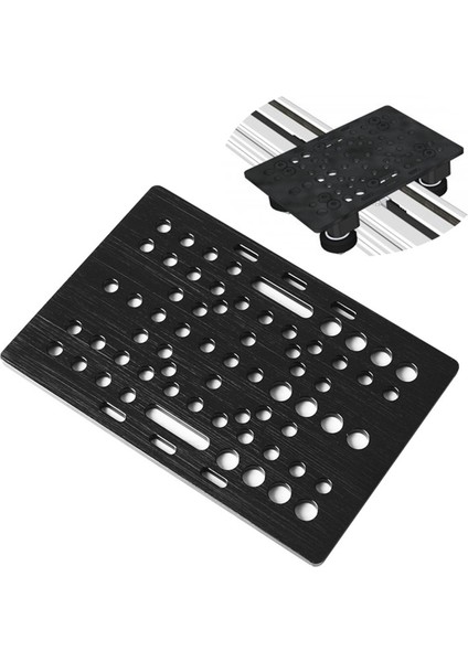 2x Cnc Kinger Plakası V Yuva Evrensel Plaka Alüminyum V Yuva Alüminyum Openbuilds Için Alüminyum Doğrusal Ekstrüzyon (Yurt Dışından) indirimleri