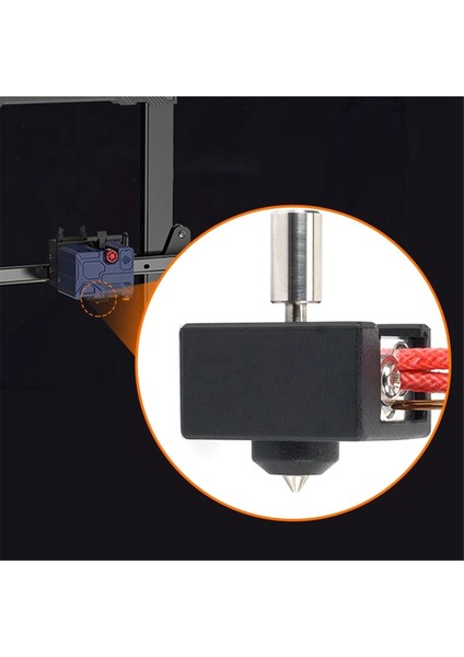 Ender-3 S1 Hotend Için Bi-Metal Heatbreak 3D Yazıcı Parçaları S1 Bimetal Boğaz Ender 3 S1 Cr-10 Smart Pro (Yurt Dışından) modelleri