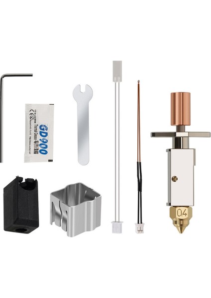 3D Yazıcı Aksesuarları K1/K1MAX Sıcak End Seramik Yükseltme Nozul Baskı Kiti (Yurt Dışından)